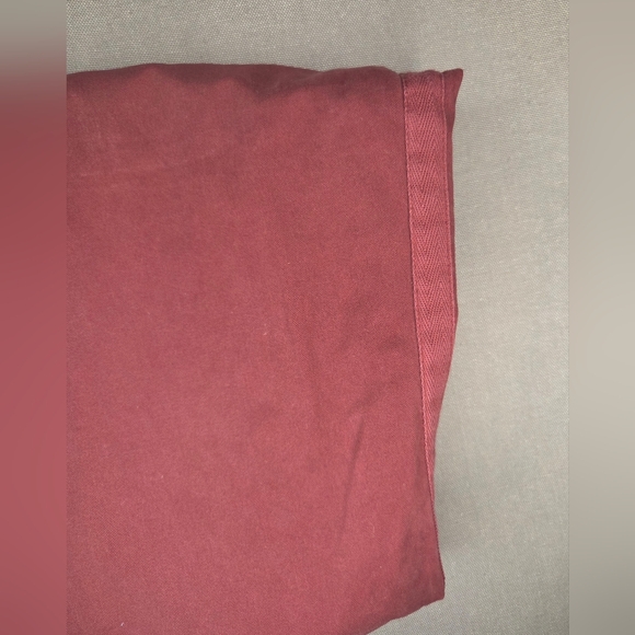 NWOT Gap Girlfriend Twill Stripe Chinos - Burgundy - Size 6 - Picture 3 of 3